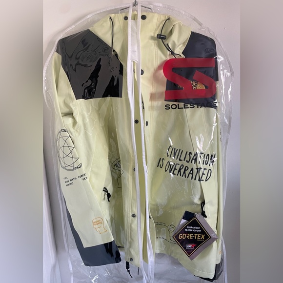 NEW The North Face x BRAIN DEAD CIVILISATION is OVERRATED parka mountain jacket - Picture 1 of 12